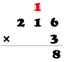 Primer paso multiplicación