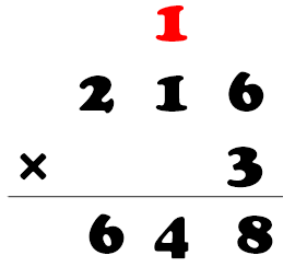 Tercer paso multiplicación